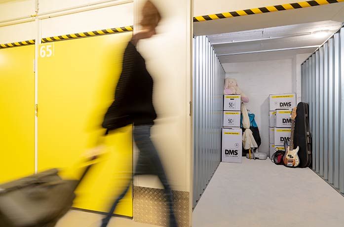 Innenansicht Lagerbox